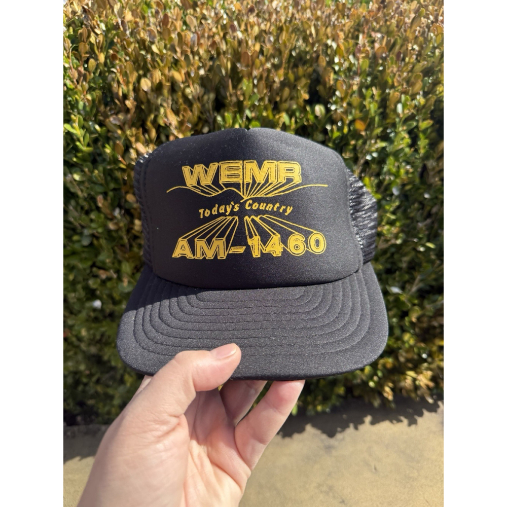 VTG WEMR-AM Country Radio Station SnapBack Western Hat Pennsylvania